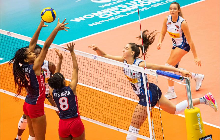 Italia vence a República Dominicana en Mundial de Voleibol Femenino Sub-20
