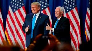 La ruptura entre Donald Trump y su vicepresidente Mike Pence