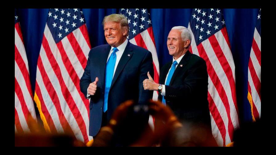 La ruptura entre Donald Trump y su vicepresidente Mike Pence