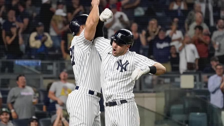 Gallo logra 1er jonrón con Yanquis, que vencen a Marineros