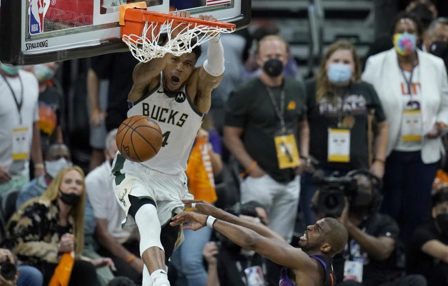 Vídeo | Bucks superan a Suns y dan la vuelta a las Finales de la NBA
