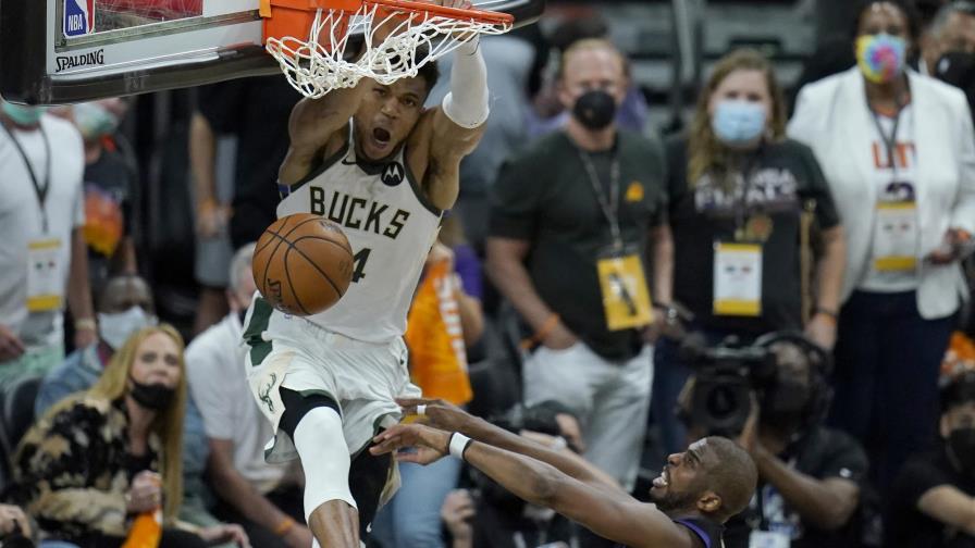 Vídeo | Bucks superan a Suns y dan la vuelta a las Finales de la NBA Vídeo | Bucks superan a Suns y dan la vuelta a las Finales de la NBA