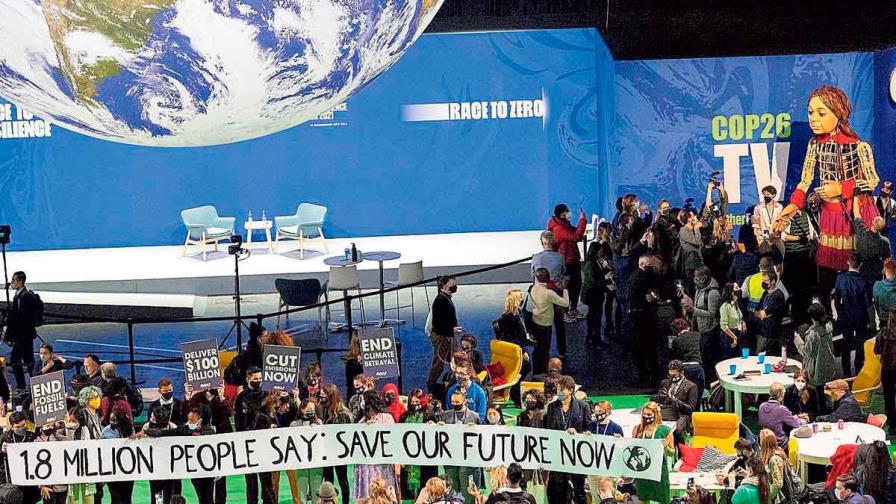 Las ONG critican falta de ayudas a los países pobres en pacto de Glasgow