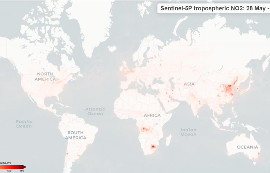 Mapa revela niveles de contaminación ambiental