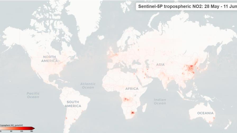 Mapa revela niveles de contaminación ambiental
