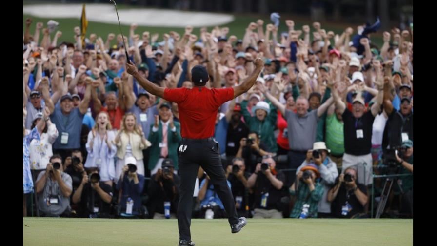 Tiger Woods reanuda la persecución a Jack Nicklaus en liderato de Masters 
