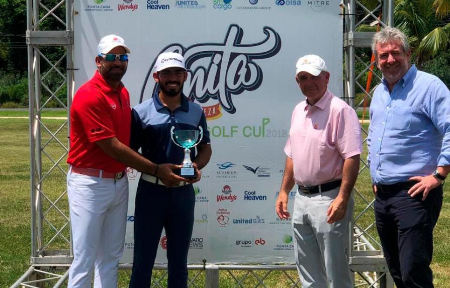 Juan José Guerra logra su primera victoria como profesional del Golf 