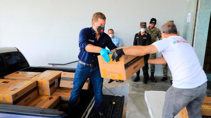 Gonzalo dona 11,300 pruebas rápidas para detectar coronavirus