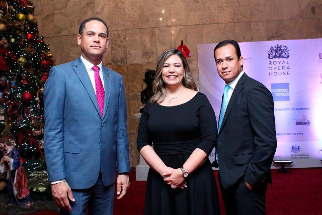 Gregory Soriano, Denisse Sánchez y Luis de León