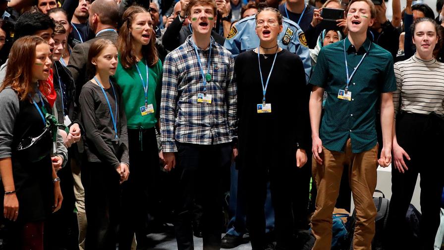 De repente, la cumbre del Clima pasó a ser la cumbre de Greta