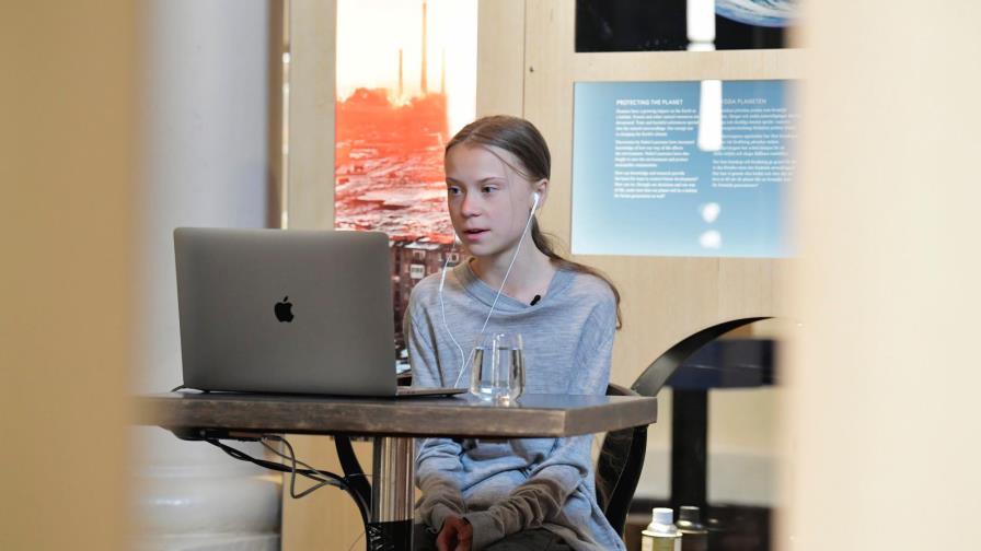 Greta Thunberg saca los colores a “los dos” Estados Unidos