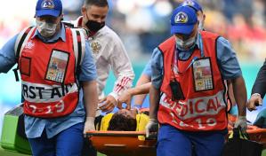 El ruso Fernandes enviado al hospital, tocado en la columna vertebral