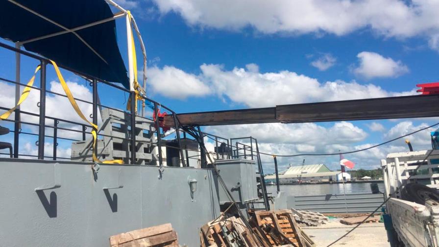 Muere capitán de corbeta al caerla brazo de grúa en San Pedro de Macorís