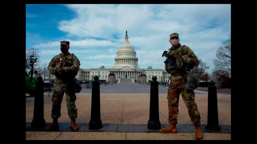 Las amenazas de seguridad mantienen al Capitolio como fortaleza vallada