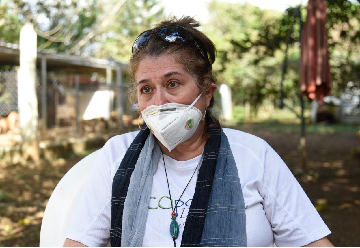 Guillermina Selman Fernández, quien junto a Vanesa Moya Hernández, dirige Ecoportal Dominicano.
