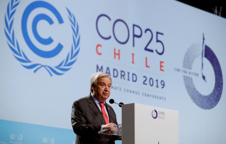 Guterres urge a tener más ambición en un momento crítico para el clima