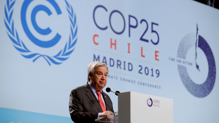 Guterres urge a tener más ambición en un momento crítico para el clima