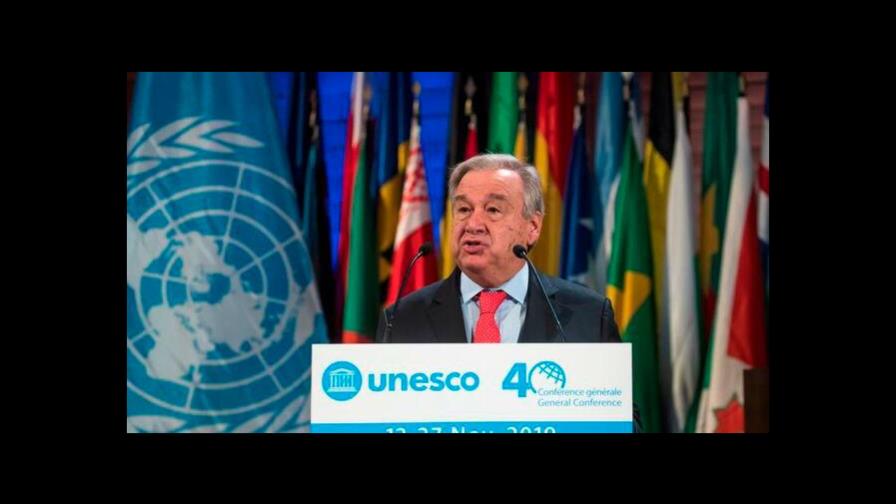 Guterres aboga ante la Unesco por un “multilateralismo inclusivo y fuerte”