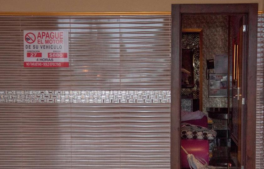 Cada habitación es desinfectada luego de ser usada. 
