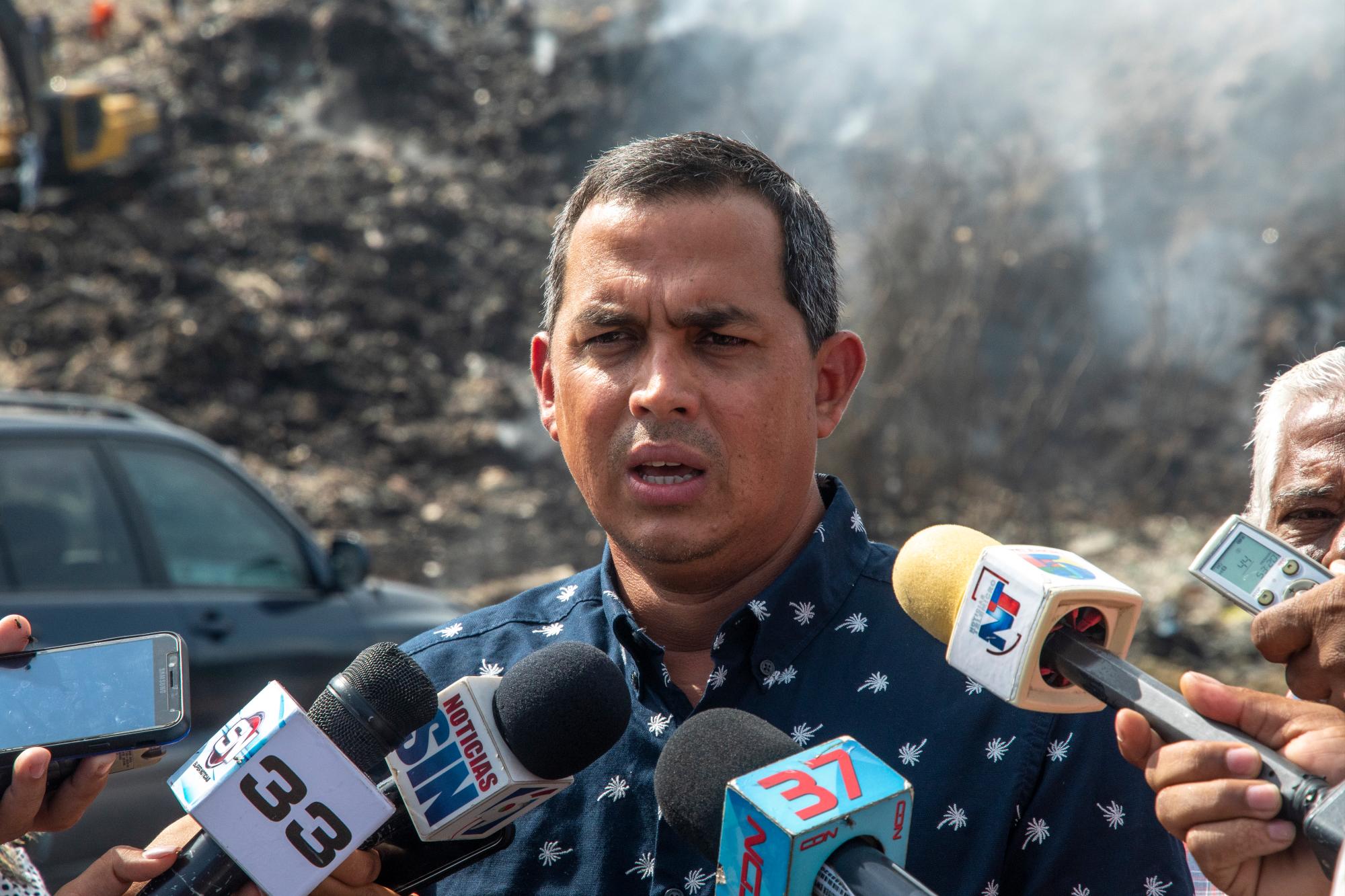 Osvaldo Rodríguez, alcalde Haina.