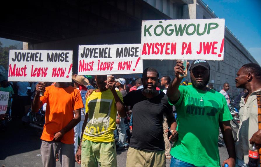 La oposición haitiana promete proseguir las protestas hasta que caiga Moise