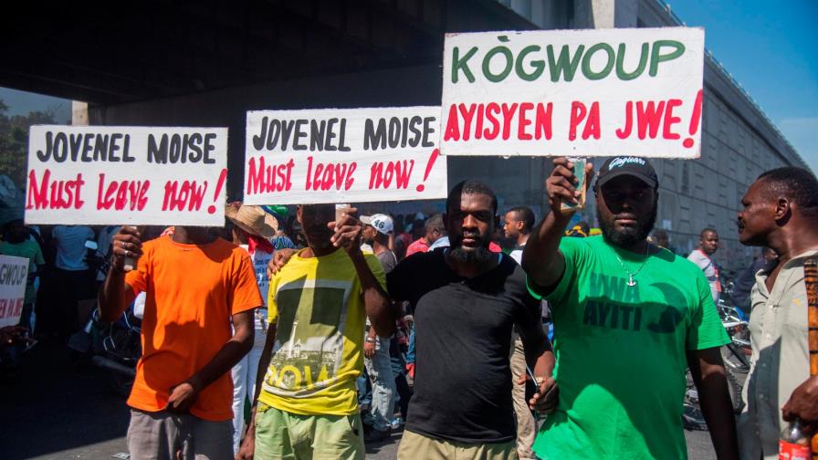 La oposición haitiana promete proseguir las protestas hasta que caiga Moise