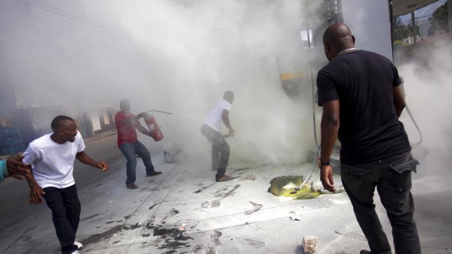 Protestas en Haití en contra del presidente Moise dejan cinco muertos