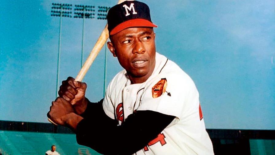 Hank Aaron aprovechó el chance Hank Aaron aprovechó el chance
