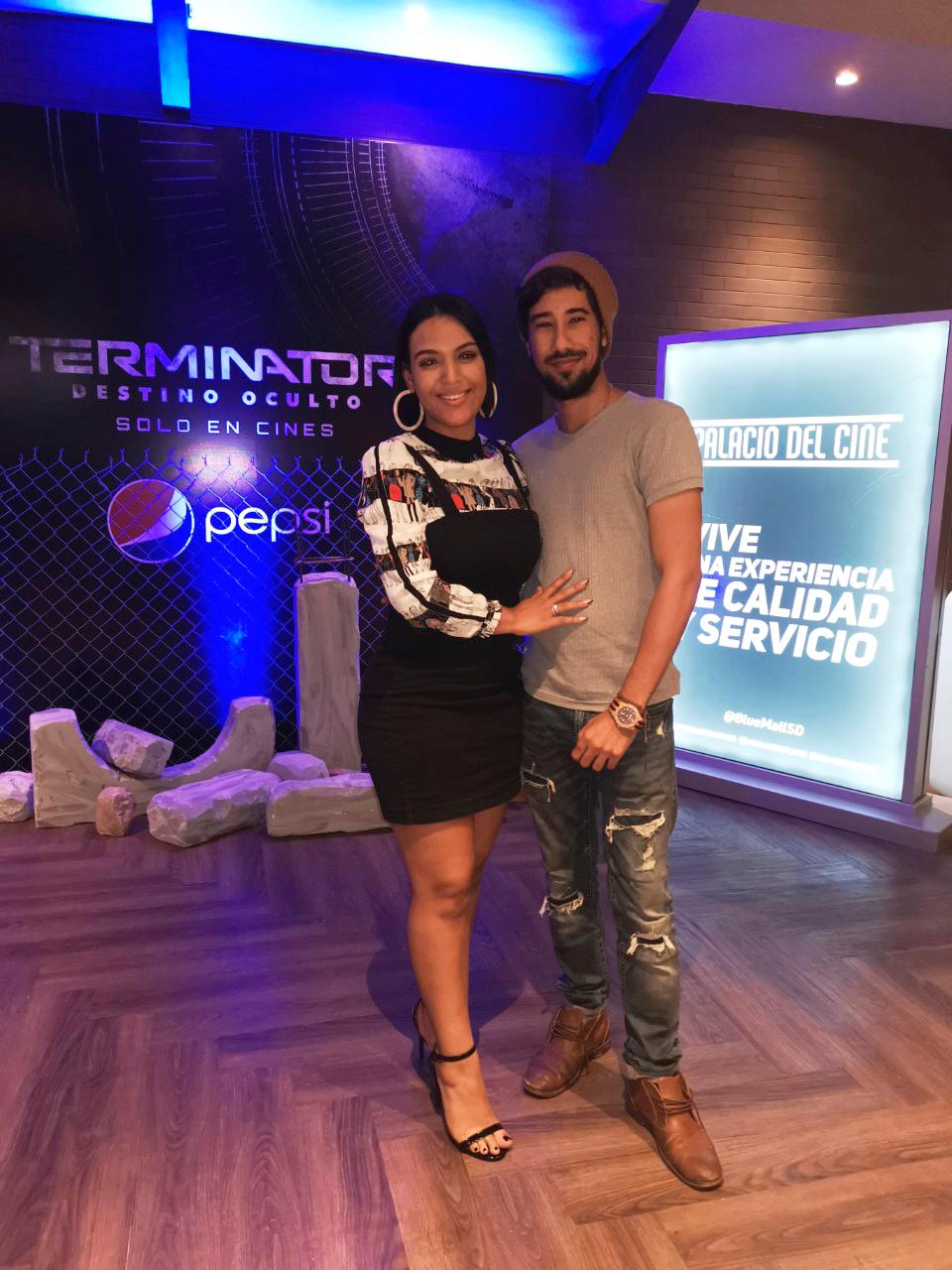 Harolin Meji´a y Alberto Paulino.