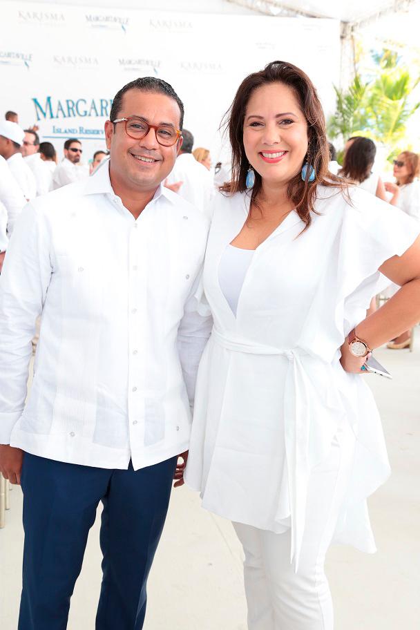 Héctor Baltazar y Noribel Medina.