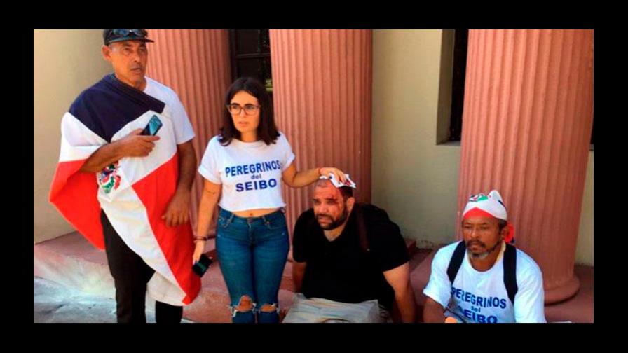 Impiden campamento en apoyo peregrinos El Seibo