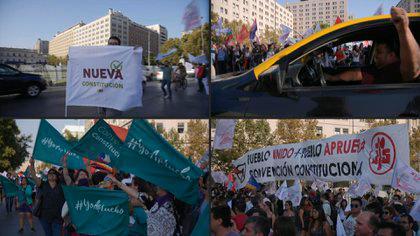 Cierran campañas electorales para plebiscito en Chile