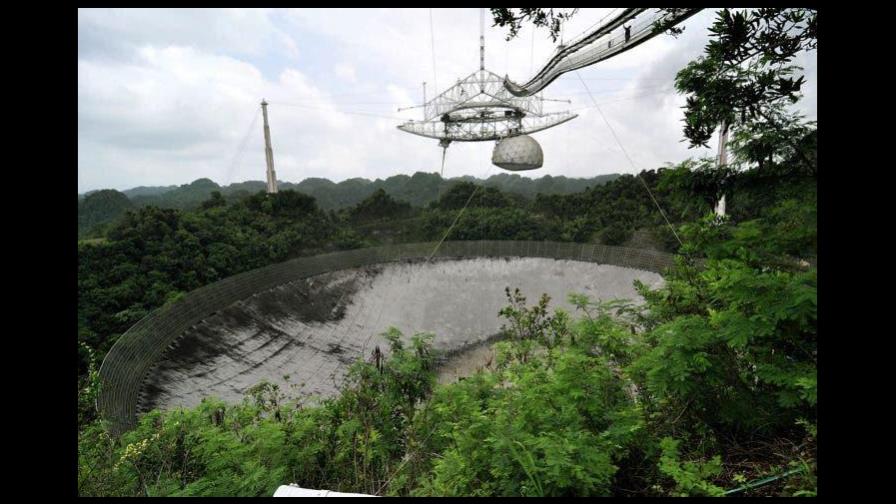El Radiotelescopio de Arecibo sufre daños tras rotura de un cable