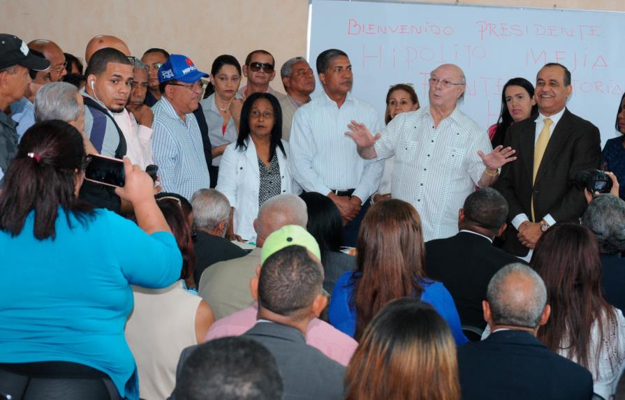 Hipólito Mejía reitera encabezará la victoria del PRM en el 2020