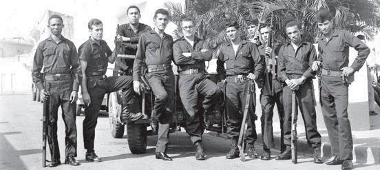 El Cuerpo de Hombres Rana jugó un papel estelar en los acontecimiento de abril de 1965.