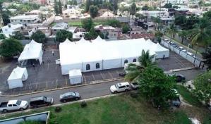 Hospital móvil para atender pacientes con COVID-19 en La Vega genera preocupación