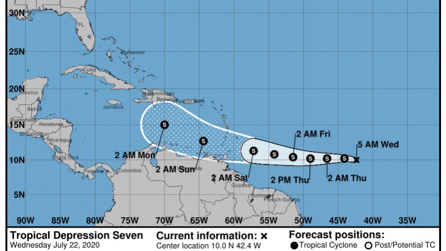 Se forma la tormenta tropical Gonzalo; Onamet vigila su evolución Se forma la tormenta tropical Gonzalo; Onamet vigila su evolución
