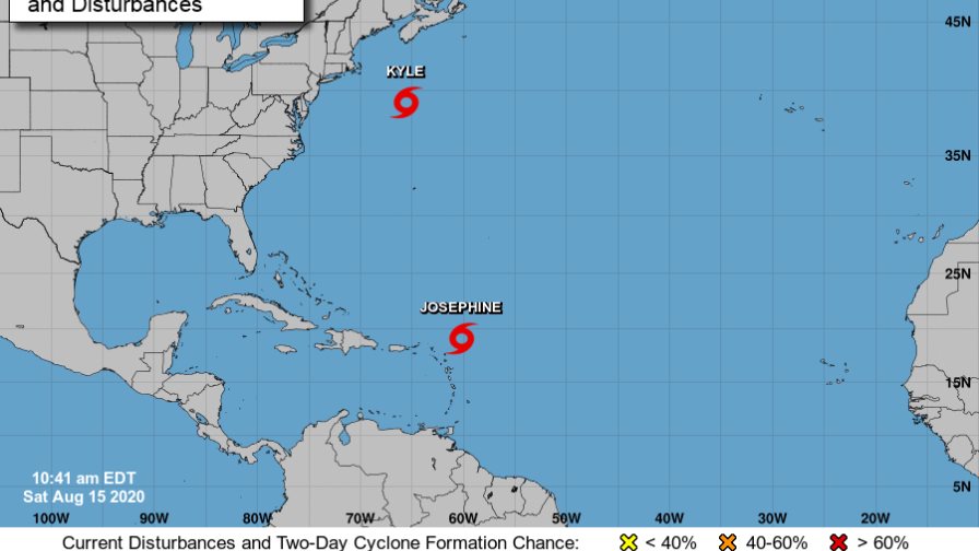Tormenta tropical Josephine se acerca a islas del Caribe
