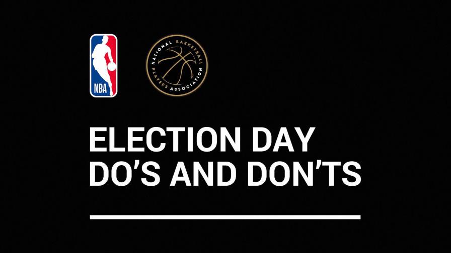 “Vota” y “Usa tu voz”, los gritos de guerra del baloncesto estadounidense
