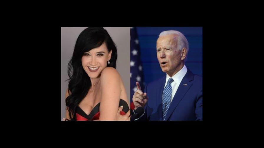 Actriz felicita a Joe Biden en nombre de todos los mexicanos, y recibe críticas por todos lados