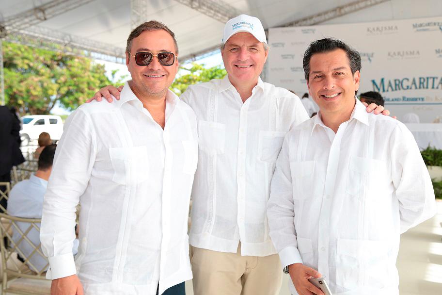 Hristo Ivano, Jeroen Hanlo y Rubén Becerra.