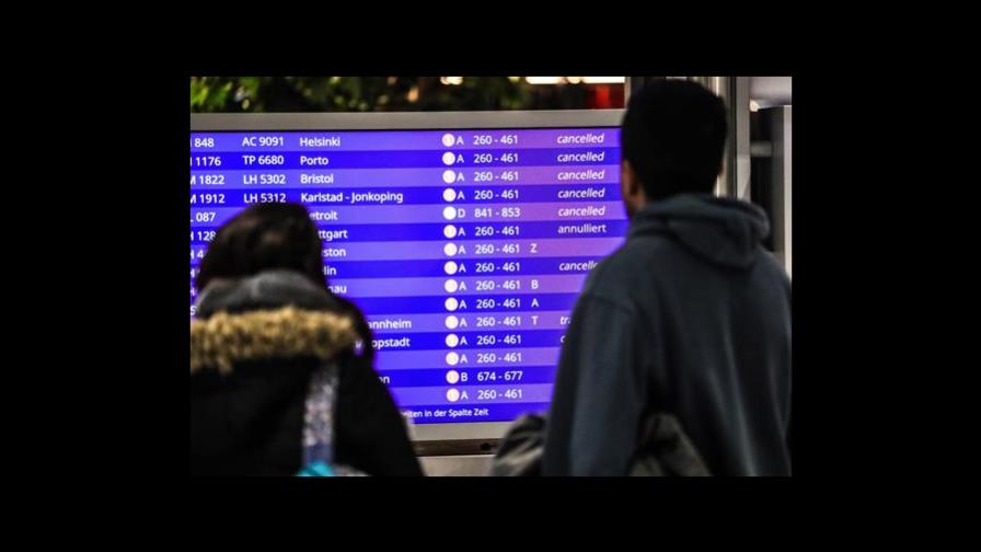 Cientos de vuelos cancelados en Alemania por la huelga en ocho aeropuertos Cientos de vuelos cancelados en Alemania por la huelga en ocho aeropuertos