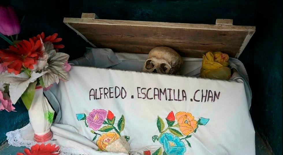 Habitantes de poblado maya en México retoman tradición de “limpia de huesos” tras la pandemia