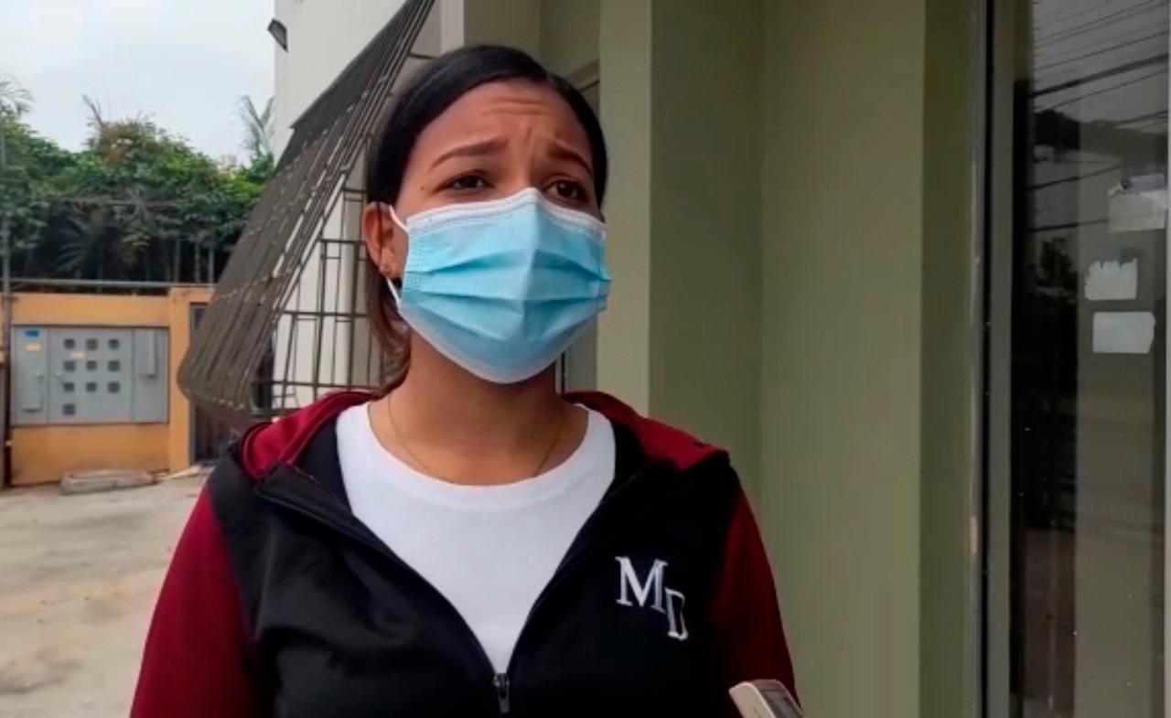 María Vargas, residente en la zona.
