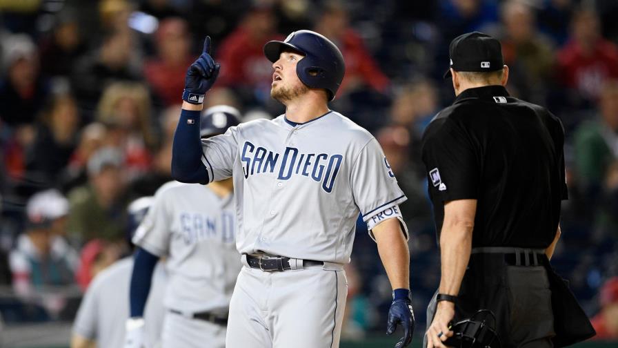 Renfroe rompe empate en triunfo de Padres sobre Nacionales