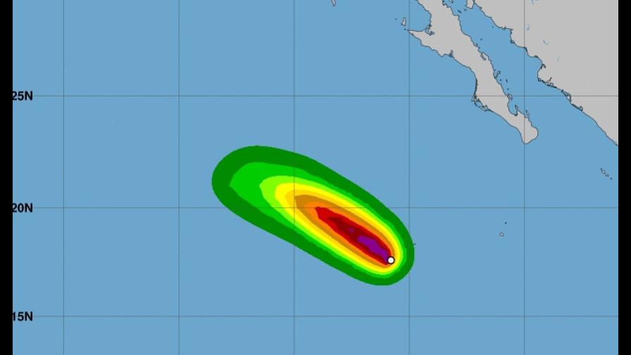 Se forma el primer huracán del océano Pacífico