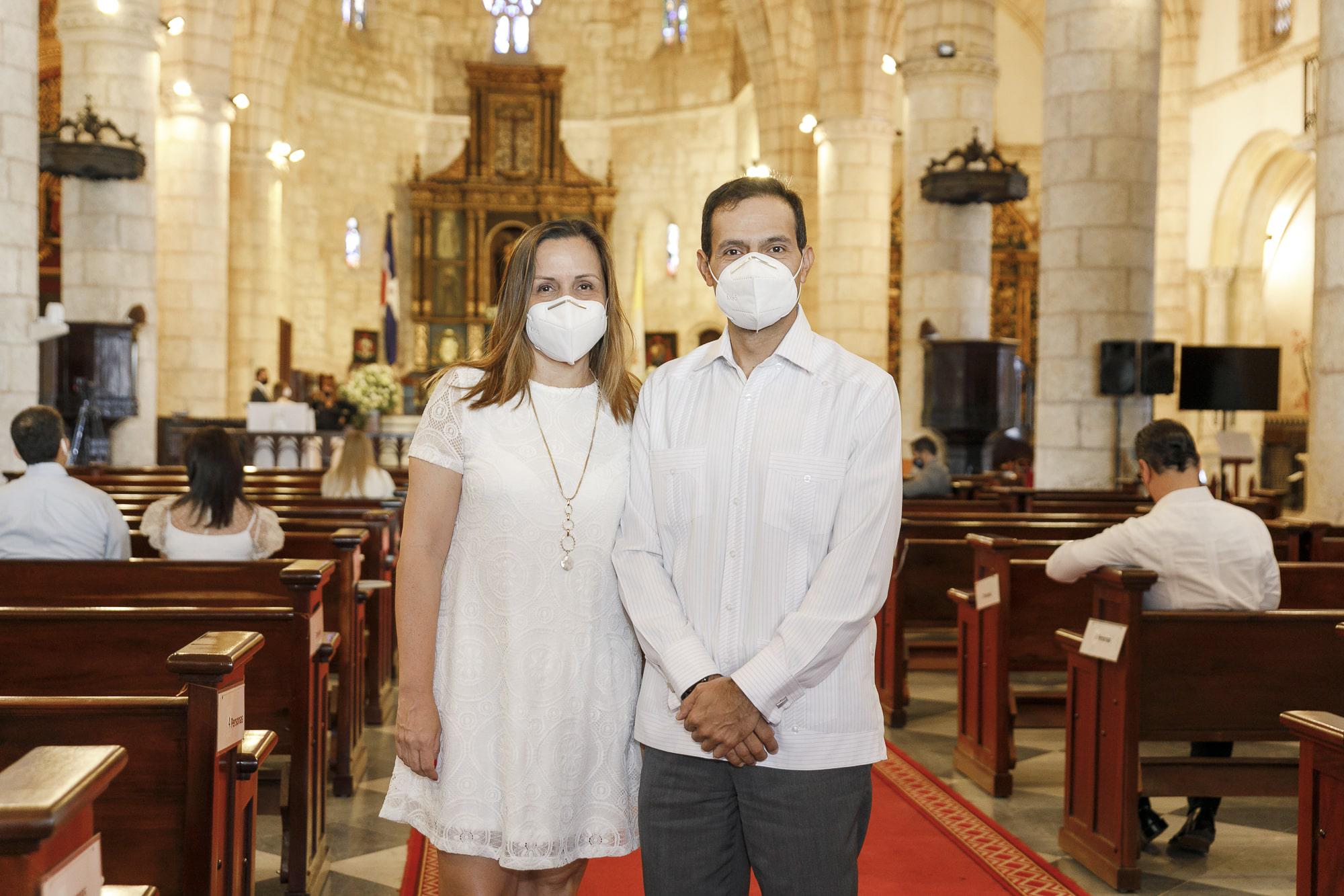 Fabiana Valecillos y Luis Armando García.