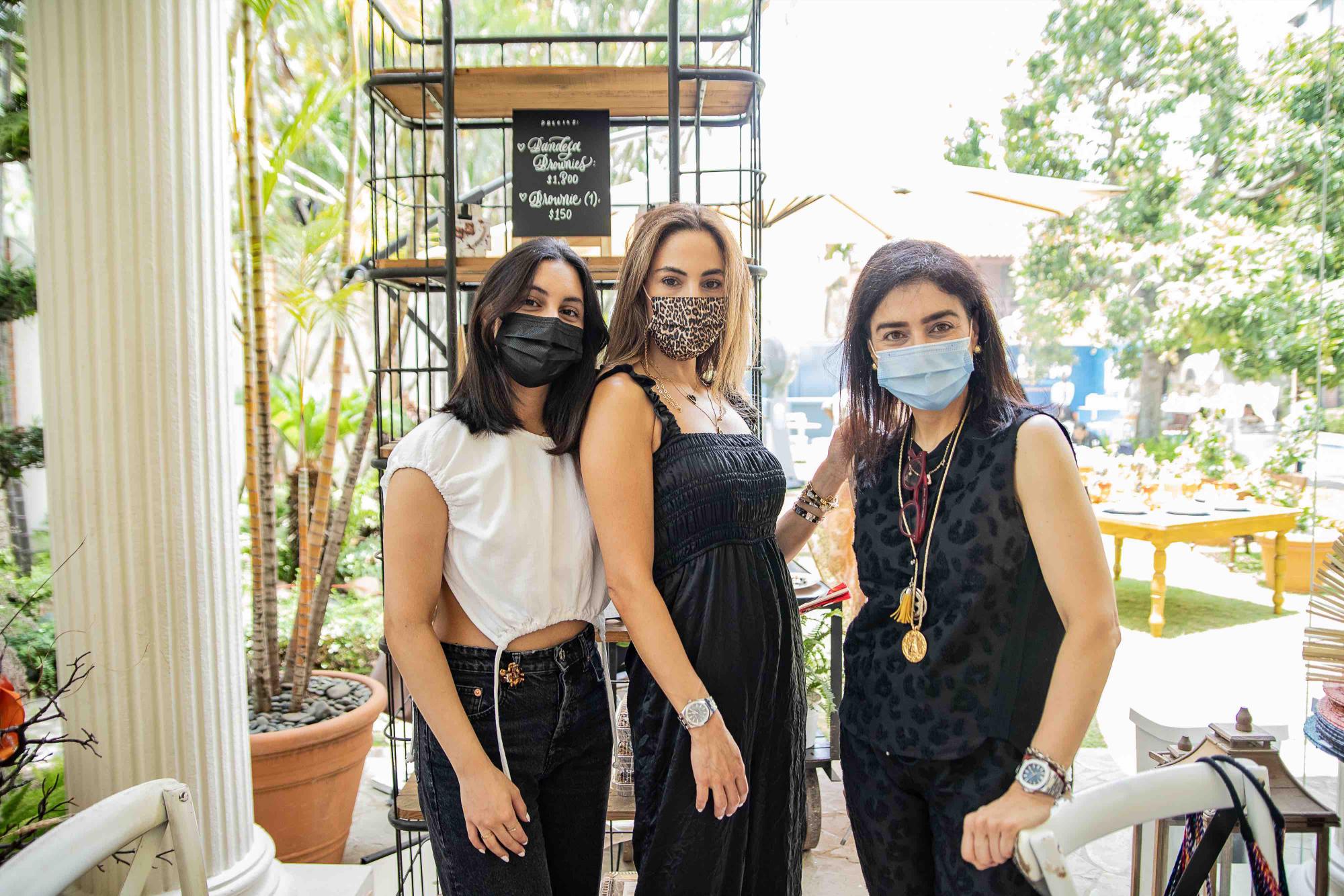 María Khamis, Tamara Asad y Sandra Sebelén. (Fuente externa)