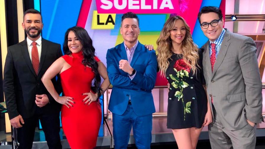 Así reaccionó Carolina Sandoval al anuncio del fin del programa Suelta la sopa Así reaccionó Carolina Sandoval al anuncio del fin del programa Suelta la sopa