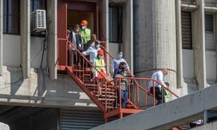 Autoridades realizan simulacro de evacuación por posible terremoto